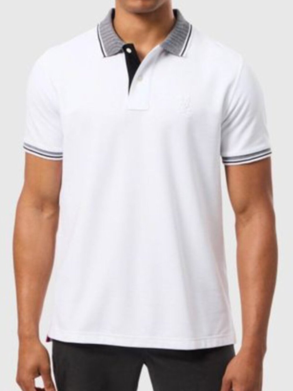 Psycho Bunny Malton Piqué Polo Shirt Men's Size 6 Large L Pima Cotton Classic